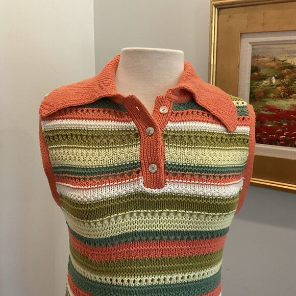 ZARA boho chic festival crochet mini dress with pockets Size Large NWT - Picture 3 of 13